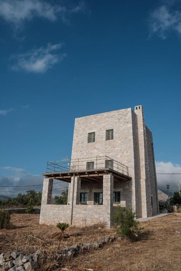 Modern 2Bdr Stone Tower, Majestic View In Mani Βίλα Psion Εξωτερικό φωτογραφία