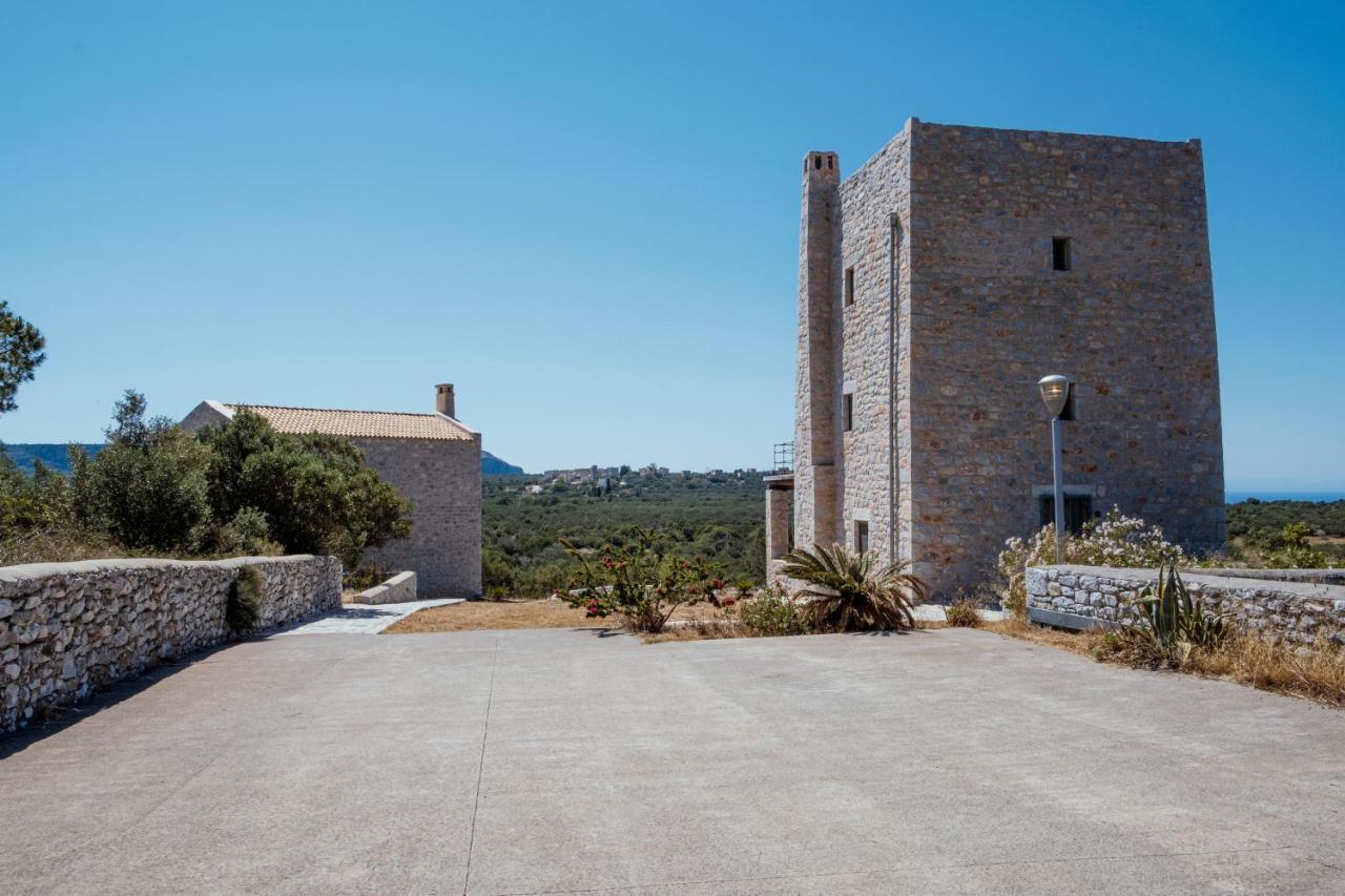 Modern 2Bdr Stone Tower, Majestic View In Mani Βίλα Psion Εξωτερικό φωτογραφία